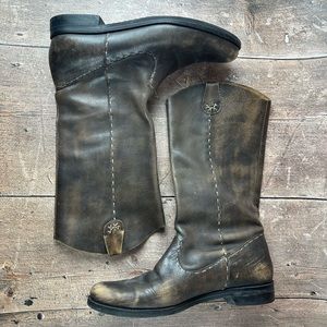 Eddie Bauer Leather Boots. Women’s size 8